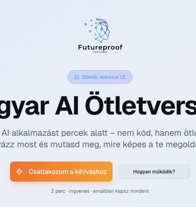 ai kihívás verseny
